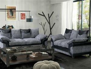 SAME DAY FASTEST DELIVERY- BRAND NEW DINO CORNER JUMBO CORD SOFA + LEATHER *DIFFERENT COLOURS* *