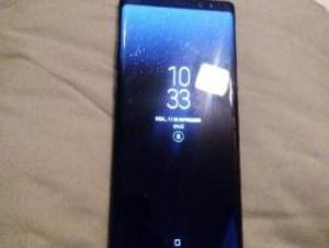 black Android smartphone