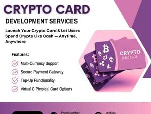 Launch Your Crypto Card With Custom Development Services