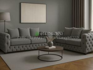 New Stylish Ashton Chesterfield Sofa Available Here